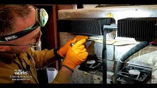 RV Refrigerator Cooling Performance Issues – Cooling Unit Blockage amp Ice Dam issues [upl. by Acinaj382]