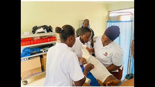 Lymphedema Medical Camp at Bugema University Hospital over 163 patients [upl. by Aimac]