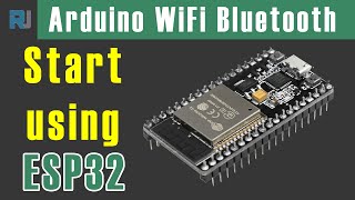 How to use ESP32 WiFi and Bluetooth with Arduino IDE full details with examples and code [upl. by Yrennalf]