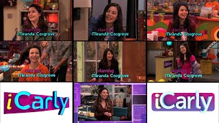 iCarly All Intros Seasons 16 20072012 VS Revival 2021  Miranda Cosgrove  Leave It All To Me [upl. by Lacym]