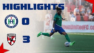 Hartford Athletic 03 Loudoun United FC  Match Highlights [upl. by Fullerton]