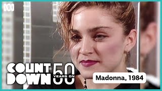 Madonna Extended Interview 1984  Countdown 50 Years On  ABC iview [upl. by Biddle]