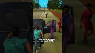 IF A CAR DOOR HITS NPCS IN GTA GAMES [upl. by Lashond865]