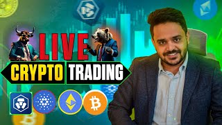 Live Trading  Crypto Trading  BTC ETH SOL  15 NOV  btc sol [upl. by Enahpets]