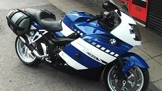 BMW K1200S review  road test Cant stop laughing towards the end [upl. by Keller]