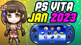 PS Vita Games Im Playing In January 2023 [upl. by Assyram]