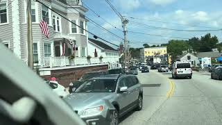 Driving through Wolfeboro New Hampshire [upl. by Esidnac623]