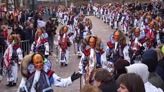 Fasnet Schwenningen 2019 Hansele Narresoma Stadtmusik Narrenmarsch Hansele Sprung [upl. by Edik]