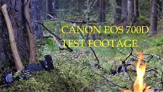 Canon EOS 700D Video Test [upl. by Cirederf164]