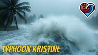 Typhoon Kristine Camotes islands vs Luzon island  ISLA PAMILYA PHILIPPINES [upl. by Nortal]