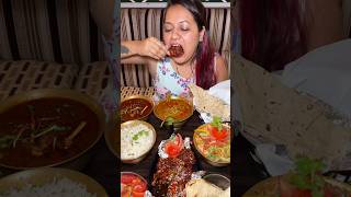 DHABA MEATDHANIYA MURGHDAL MAKHANIDRUMS OF HEAVENBIRYANICORN CHILLINAAN😍😋 foodie shorts [upl. by Kera]