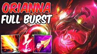 FULL AP BURST ORIANNA MID ELECTROCUTE  77k DMG  Season 14 New Build amp Runes  League of Legends [upl. by Nylave]