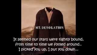 Mt Desolation  Bridal Gown LYRICS [upl. by Albright]