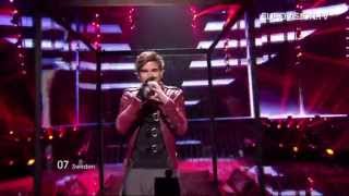 Eric Saade  Popular Sweden  Live  2011 Eurovision Song Contest Final [upl. by Fatma]