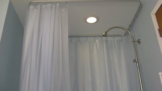 Ceiling Mount Shower Curtain Rods [upl. by Luhe]