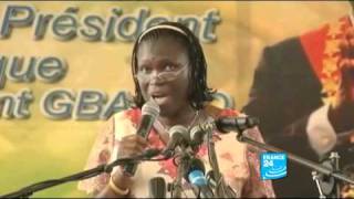 FRANCE 24 Reportages  Pour Simone Gbagbo quotDieu a donné la victoire à Laurentquot [upl. by Ahsital]