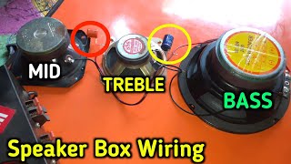 Amplifier Speaker Box Network kit  Speaker Connection in Hindi  Speaker protection kit  VERMA JI [upl. by Liahus143]