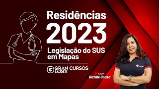 Residências 2023  Legislação do SUS em Mapas com [upl. by Eed]