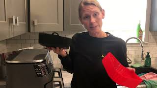 Silicone Air Fryer Liners Review [upl. by Moreville]