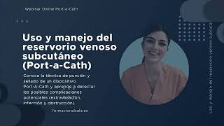 Webinar Port a cath [upl. by Ennaimaj]