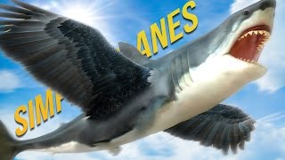 SimplePlanes  FLYING SHARK ★ Lets Play SimplePlanes Simple Planes Gameplay [upl. by Okramed]