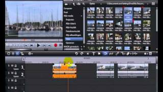 Tutorial MAGIX Video deluxe 16  Knip en fade NL [upl. by Selin]