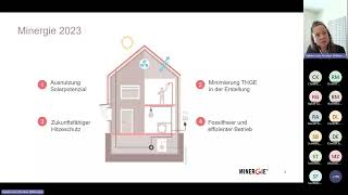 Minergie WISSEN aktuell Minergie 2023 Veranstaltungsaufzeichnung [upl. by Clardy240]