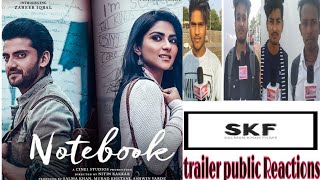 Notebook Movie Trailer Hotness🔥 Public Review  Zaheer Iqbal  Pranuta [upl. by Paley]