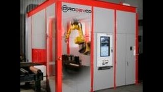 Hypertherm Plasma Cutter amp Fanuc RoboticsProdevco PCR42 [upl. by Skillern994]