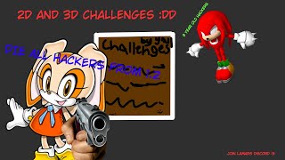 SonicEXE The Disaster 12 Doing Challenges Part 1OLD 12 UPDATE [upl. by Shanahan264]