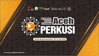 Closing Ceremony Aceh Perkusi 2022  Disbudpar Aceh [upl. by Einberger]