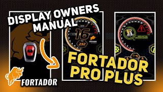 Fortador Pro Plus display owners manual [upl. by Arretnahs]