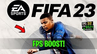 FIFA 23 Secret Settings to Boost FPS Low End PC [upl. by Pierrette]