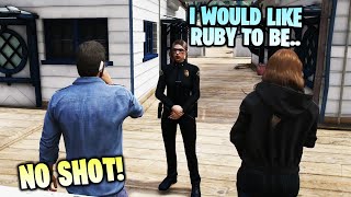 Vivian Tries to convince Nino on letting Ruby Being The Assistant Chief  NoPixel RP  GTA RP [upl. by Gnuhc]