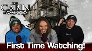 THE CABIN IN THE WOODS was NOT what we were expecting Movie First Reaction [upl. by Dodie]