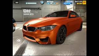 CSR2 Racing  T3  BMW M4 Coupé  No Fusion Stage 5 Best Tune [upl. by Motteo]