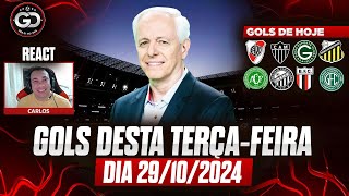 ⚽️ TODOS OS GOLS DESTA TERÇA 29102024 GOLS DE HOJE GOLS DO DIA GOLS DO BRASILEIRÃO REACT [upl. by Elysha715]