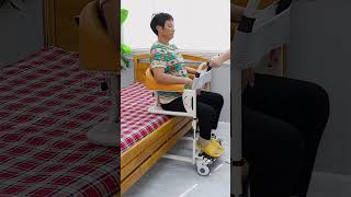 ✨ Product Link in the Comments ✨Elderly Patient Transfer Lift Handicapped Wheelchair [upl. by Tihw387]