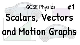 Scalars Vectors and Motion Graphs  GCSE Physics Revision [upl. by Ynoffit]