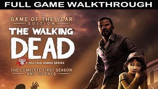 The Walking Dead Season 1 Full Game Walkthrough  No Commentary Telltale Games [upl. by Silverstein]