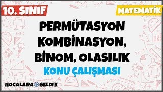 Permütasyon Kombinasyon Binom Olasılık [upl. by Nikolai437]