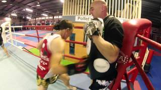 Muay Thai Fighting Video Montage Pollets MA [upl. by Dore489]