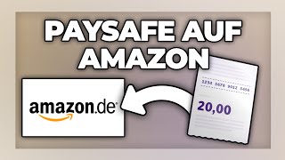 Paysafecard auf Amazon einlösen  in Guthaben umwandeln  Tutorial [upl. by Port]