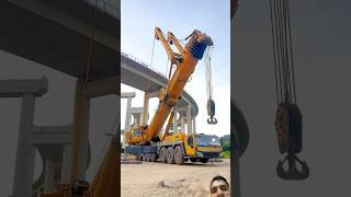 Crane openings its boomautomobile contruction ytshorts excavator ytshortsindia shorts viral [upl. by Iasi]