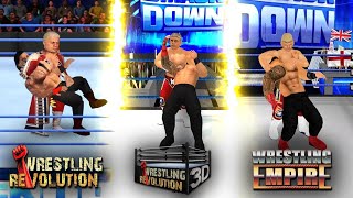 Wrestling Revolution 3D  How to play amp control gameplay wrestlingrevoluation3d wr3d [upl. by Enelyahs196]