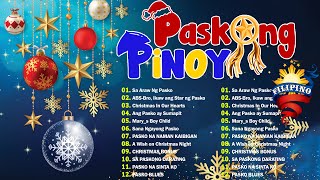 Pinoy OPM Best Tagalog Pasko Song Christmas Songs Medley  Popular Pinoy Christmas Songs 2025 [upl. by Falda]