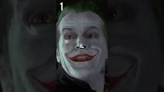 3 DIFFERENZE TRA JOKER DI JACK NICHOLSON E DI HEATH LEDGER  film cinema batman shorts [upl. by Andrien110]