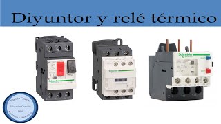 DISYUNTOR CONTACTOR Y RELE TERMICO [upl. by Adnara176]