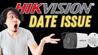 Hikvision date and time problems  The Date Changes By Itself [upl. by Gylys]