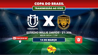 Maringá FC 0x1 Amazonas FC AO VIVO  COPA DO BRASIL 2024 [upl. by Yenffit]